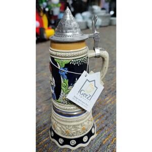 VINTAGE Gerz MUSICAL LIDDED STEIN 9" Such a Day with tag